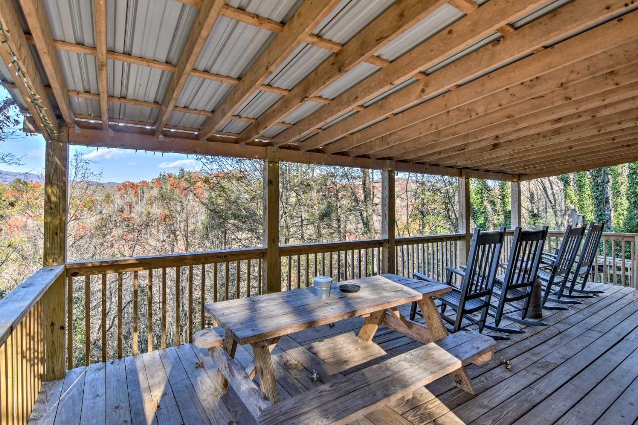 Natures Retreat With Hot Tub 7 Mi To Bryson City Whittier エクステリア 写真