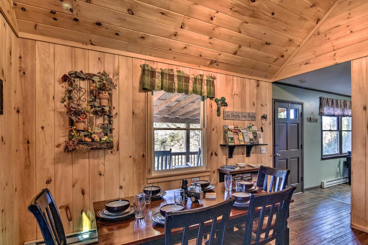Natures Retreat With Hot Tub 7 Mi To Bryson City Whittier エクステリア 写真