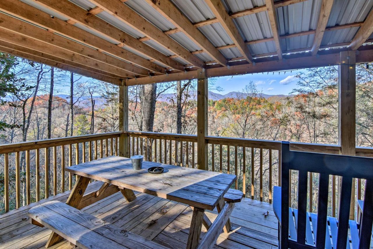 Natures Retreat With Hot Tub 7 Mi To Bryson City Whittier エクステリア 写真
