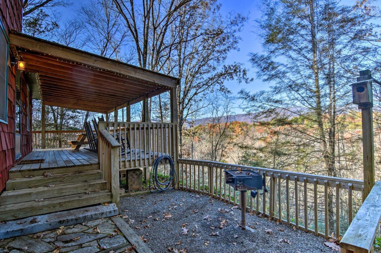 Natures Retreat With Hot Tub 7 Mi To Bryson City Whittier エクステリア 写真