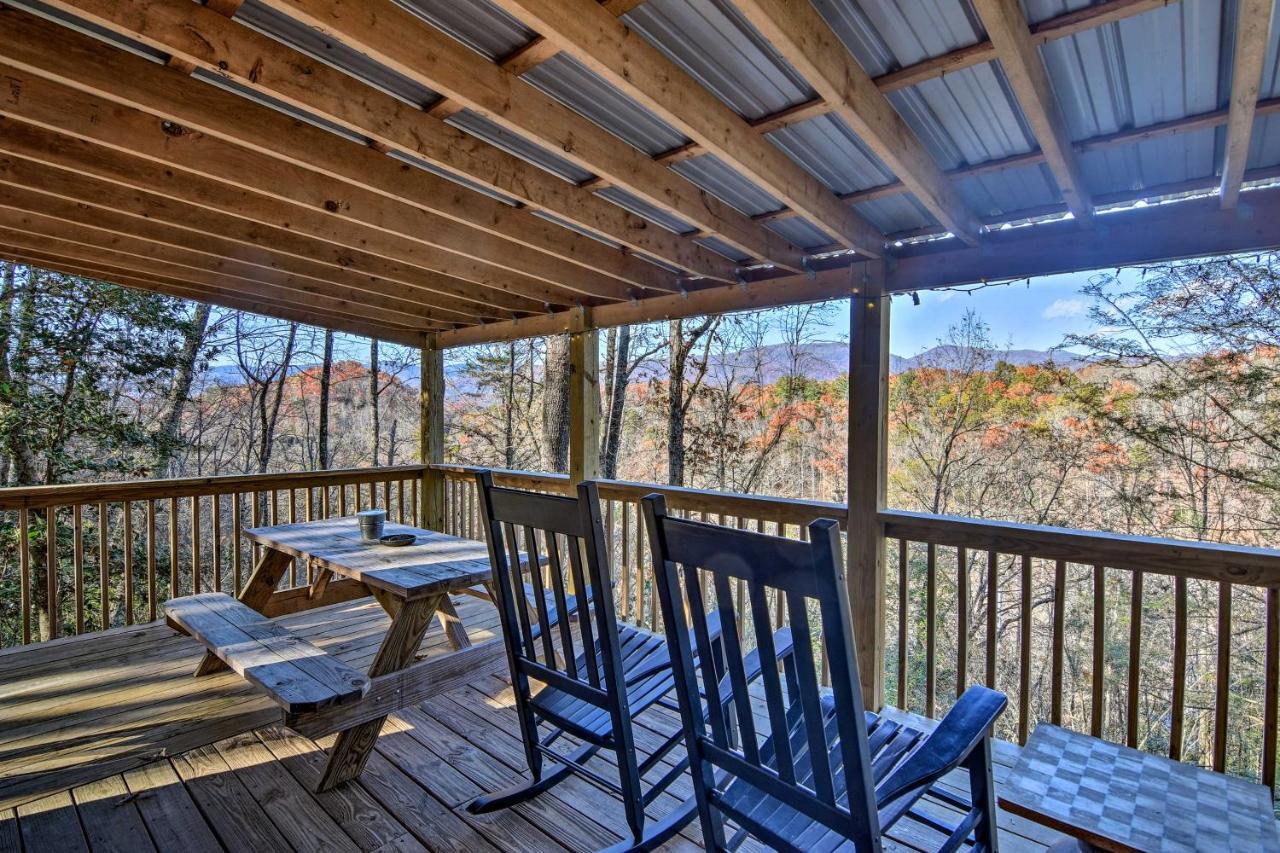 Natures Retreat With Hot Tub 7 Mi To Bryson City Whittier エクステリア 写真